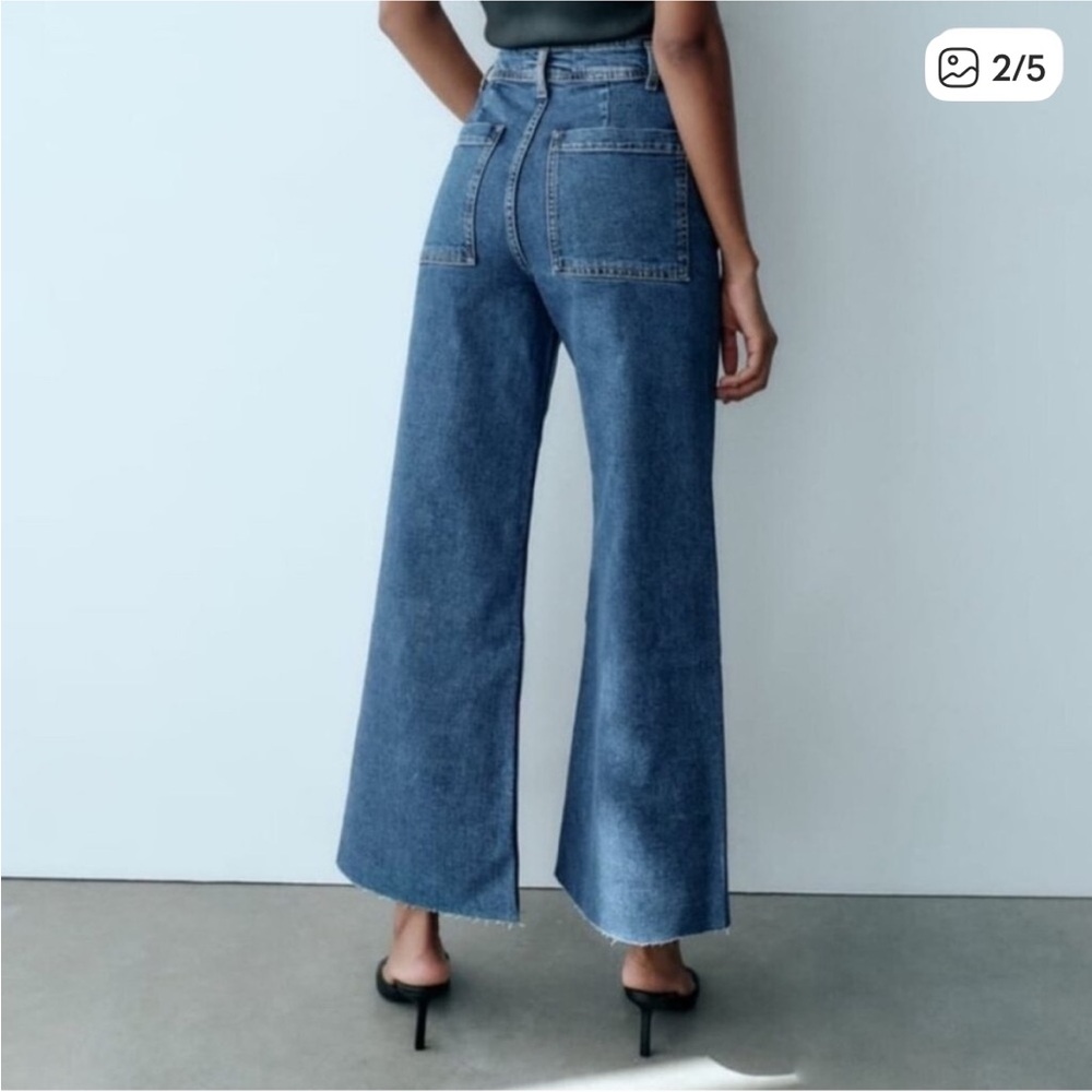 Zara The Marine Straight Jeans - Picture 2 of 13